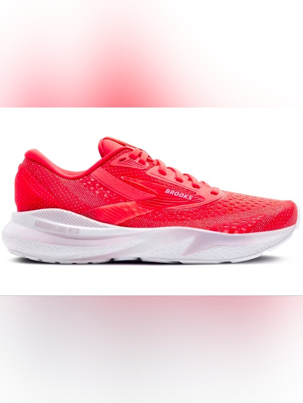 Brooks Adrenaline Gts 24 Women's Cayenne/ White Size 7.5B